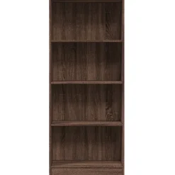 VIDAXL - Bibliothèque chêne marron 60x24x143 cm bois d'ingénierie
