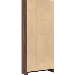 VIDAXL - Bibliothèque chêne marron 60x24x143 cm bois d'ingénierie