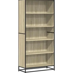 VIDAXL - Bibliothèque chêne sonoma 80,5x35x170,5 cm bois d'ingénierie