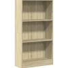 VIDAXL - Bibliothèque chêne sonoma 60x24x109 cm bois d'ingénierie