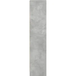 VIDAXL - Bibliothèque gris béton 40x24x109 cm bois d'ingénierie