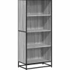 VIDAXL - Bibliothèque sonoma gris 60x35x139 cm bois d'ingénierie