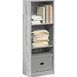 VIDAXL - Bibliothèque sonoma gris 40x24x109 cm bois d'ingénierie