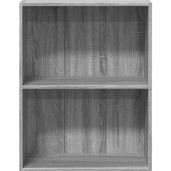 VIDAXL - Bibliothèque sonoma gris 60x30x77 cm bois d'ingénierie