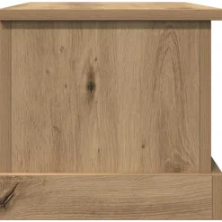 VIDAXL - Boîtes de rangement chêne artisanal 30x50x28 cm bois ingénierie