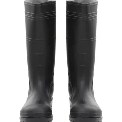 VIDAXL - Bottes de pluie noir taille 44 pvc