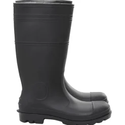 VIDAXL - Bottes de pluie noir taille 44 pvc
