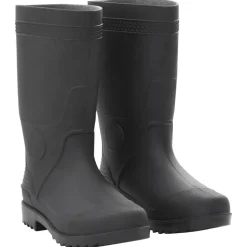 VIDAXL - Bottes de pluie noir taille 40 pvc