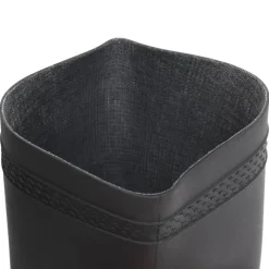 VIDAXL - Bottes de pluie noir taille 40 pvc