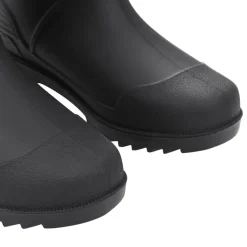 VIDAXL - Bottes de pluie noir taille 40 pvc