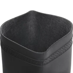 VIDAXL - Bottes de pluie noir taille 43 pvc