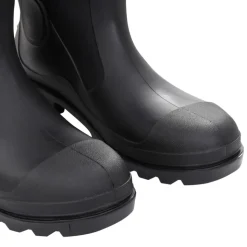 VIDAXL - Bottes de pluie noir taille 45 pvc