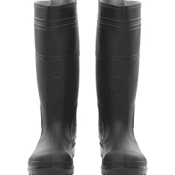 VIDAXL - Bottes de pluie noir taille 38 pvc