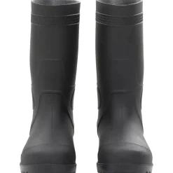 VIDAXL - Bottes de pluie noir taille 39 pvc