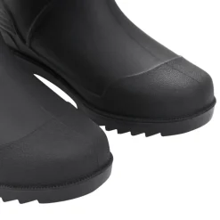 VIDAXL - Bottes de pluie noir taille 39 pvc