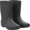 VIDAXL - Bottes de pluie noir taille 46 pvc