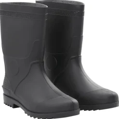 VIDAXL - Bottes de pluie noir taille 46 pvc