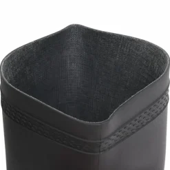 VIDAXL - Bottes de pluie noir taille 46 pvc