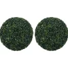 VIDAXL - Boules de buis artificielles 2 pcs 52 cm