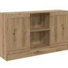 VIDAXL - Buffet chêne artisanal 120x30,5x70 cm bois d'ingénierie