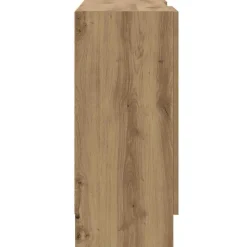 VIDAXL - Buffet chêne artisanal 120x30,5x70 cm bois d'ingénierie