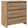 VIDAXL - Buffet chêne artisanal 70x41x75 cm bois d'ingénierie