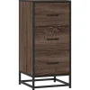 VIDAXL - Buffet chêne marron 35,5x35x76 cm bois d'ingénierie et métal