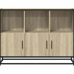 VIDAXL - Buffet chêne sonoma 100x35x76 cm bois d'ingénierie