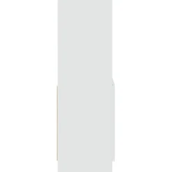 VIDAXL - Buffet haut blanc 63x33x100 cm bois d'ingénierie