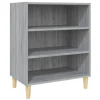 VIDAXL - Buffet sonoma gris 57x35x70 cm bois d'ingénierie