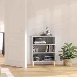 VIDAXL - Buffet sonoma gris 57x35x70 cm bois d'ingénierie