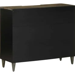 VIDAXL - Buffet 90x33x75 cm bois massif de manguier