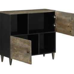 VIDAXL - Buffet 80x33x75 cm bois massif de manguier