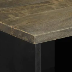 VIDAXL - Buffet 80x33x75 cm bois massif de manguier