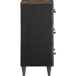 VIDAXL - Buffets 2 pcs gris clair 60x33,5x75 cm bois de manguier massif