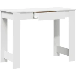 VIDAXL - Bureau blanc 100x45x75 cm bois d'ingénierie