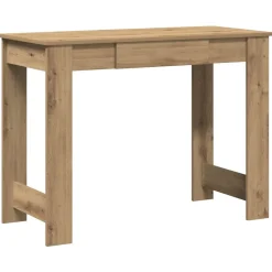 VIDAXL - Bureau chêne artisanal 100x45x75 cm bois d'ingénierie