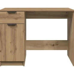 VIDAXL - Bureau chêne artisanal 100x50x75 cm bois d'ingénierie