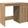 VIDAXL - Bureau chêne artisanal 100x50x76 cm bois d'ingénierie