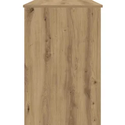 VIDAXL - Bureau chêne artisanal 100x50x76 cm bois d'ingénierie
