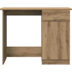 VIDAXL - Bureau chêne artisanal 100x50x76 cm bois d'ingénierie