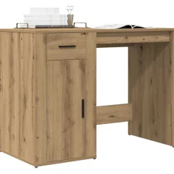 VIDAXL - Bureau chêne artisanal 100x49x75 cm bois d'ingénierie