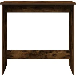 VIDAXL - Bureau chêne fumé 80x40x75 cm bois d'ingénierie