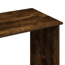 VIDAXL - Bureau chêne fumé 80x40x75 cm bois d'ingénierie