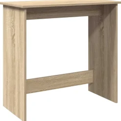 VIDAXL - Bureau chêne sonoma 80x40x75 cm aggloméré