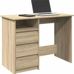 VIDAXL - Bureau chêne sonoma 102x50x75 cm bois d'ingénierie