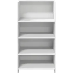 VIDAXL - Bureau de réception blanc 55x50x103,5 cm bois d'ingénierie