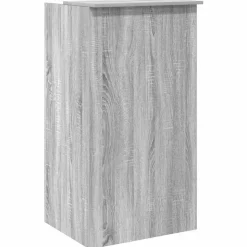 VIDAXL - Bureau de réception sonoma gris 55x50x103,5 cm bois ingénierie