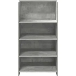 VIDAXL - Bureau de réception gris béton 55x50x103,5 cm bois d'ingénierie