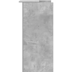 VIDAXL - Bureau de réception gris béton 55x50x103,5 cm bois d'ingénierie